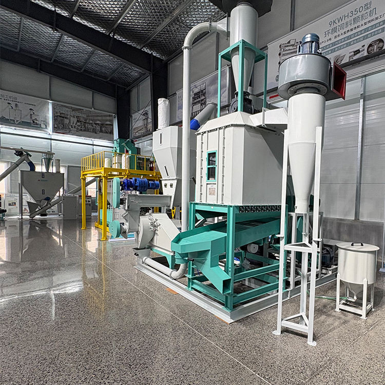 High-Quality Powder Granule Full Production Line | Chicken Feed Extruder Processing Machine